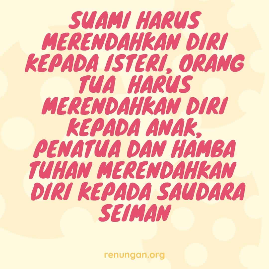 Khotbah Kristen Tentang Rendah Hati | Cahunit.com